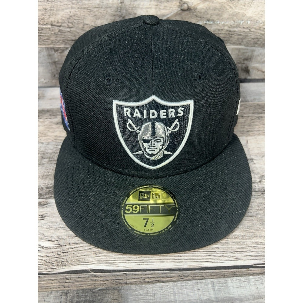 New Era 59fifty Oakland Raiders Super Bowl XVIII Fitted Hat 7 1/2